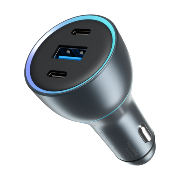 ОЗУ Proove Super Charge 130W (2 Type-C + USB) (metal gray) 00000000045 фото