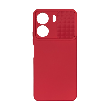 Чехол Soft TPU Armor CamShield для Xiaomi Redmi 13C Wine Red 00000007725 фото