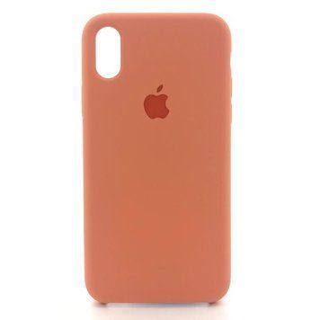 Чехол Silicone Case для iPhone X, XS peach 00000003656 фото