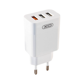 МЗП XO 3USB L72 (3A/1USB + 2.1A/2USB) White 00000002388 фото