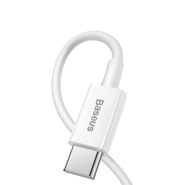 Кабель Baseus Superior Series Type-C/Lightning 20W (CATLYS-A02) White 1m 00000007047 фото