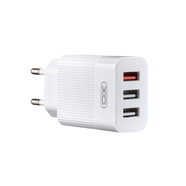 МЗП XO 3USB L72 (3A/1USB + 2.1A/2USB) White 00000002388 фото