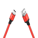 Кабель HOCO X14 Times Speed ​​Type-C 2A/1m Black&Red 00000001964 фото 4