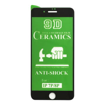 Защитная пленка CERAMIC iPhone 7 Plus/8 Plus Black (тех.пак) 00000006269 фото