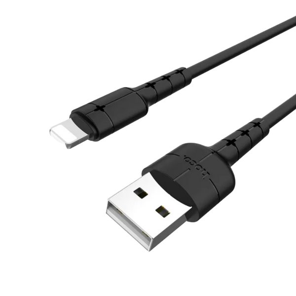 Кабель HOCO X30 Star Charging for Lightning 2A/1,2m. Black 00000001977 фото