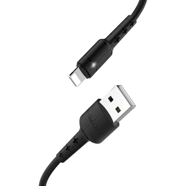 Кабель HOCO X30 Star Charging for Lightning 2A/1,2m. Black 00000001977 фото
