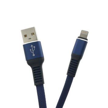 Кабель Gelius Pro Flexible GP-UC02i iPhone X Blue 00000001907 фото