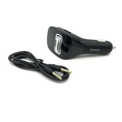 ФМ-Модулятор Baseus Streamer F40 AUX Wireless MP3 Charger (CCF40-01) Black 00000000063 фото