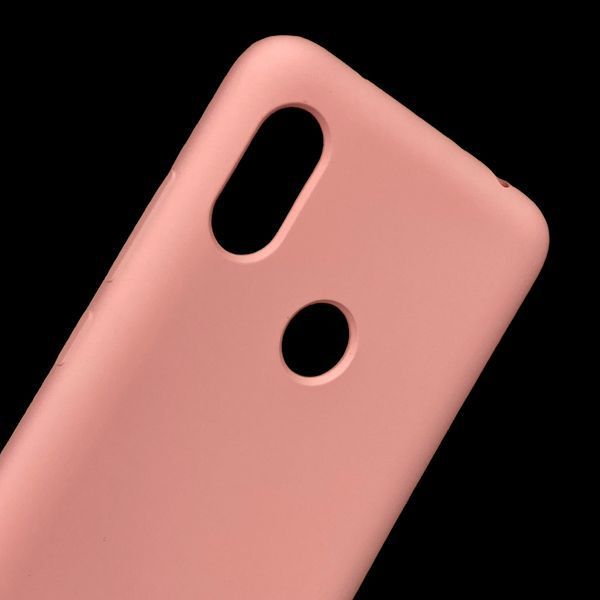 Чехол Silicone Cover for Xiaomi Redmi Note 6 Pro Light Pink 00000004510 фото