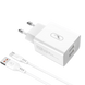 МЗП SkyDolphin SC30T 2USB/2.1A + (USB - Type-C) (Білий) 00000008683 фото 1
