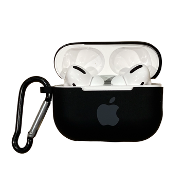 Чoхол for AirPods PRO 2 SILICONE CASE Black 00000006737 фото