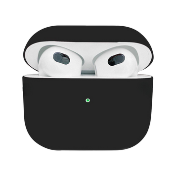 Чехол for AirPods PRO 2 SILICONE CASE/MICROFIBER Black 00000008790 фото