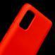 Чехол Soft Silicone Case для Samsung A415 Galaxy A41 Red 00000004615 фото 2