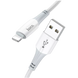 Кабель Hoco X70 Ferry Lightning 2.4A White 00000007989 фото 3