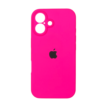 Чохол Silicone Case Full Camera for iPhone 16 Shiny Pink 00000008443 фото