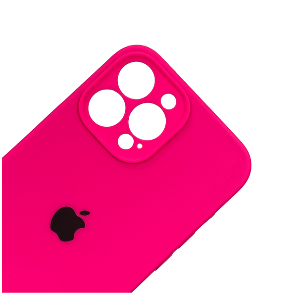 Чехол Silicone Case Full Camera для iPhone 13 Pro Max Hot Pink 00000007384 фото