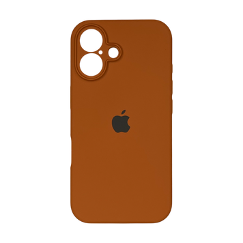 Чохол Silicone Case Full Camera for iPhone 16 Saddle Brown 00000008442 фото