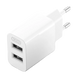 МЗП XO L109 2USB/2.4A+ (USB - Type-C) (Белый) 00000008688 фото 2