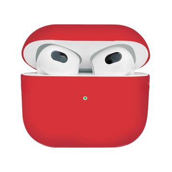 Чехол for AirPods PRO 2 SILICONE CASE/MICROFIBER Red 00000008794 фото