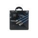 Кабель Remax Linyo RC-072th 3in1 (iPhone/MicroUSB/Type-C) Blue 1m 00000002074 фото 4