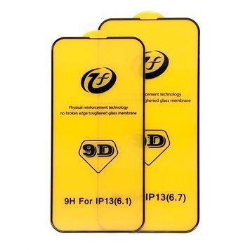 Защитное стекло iPhone 9D+ iPhone 13/13 Pro black т/п 00000001661 фото