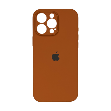 Чохол Silicone Case Full Camera for iPhone 16 Pro Saddle Brown 00000008440 фото