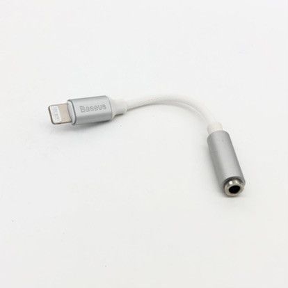 AUX-адаптер Baseus Lightning Male to 3.5mm Female (CALL3-02) White 00000000366 фото