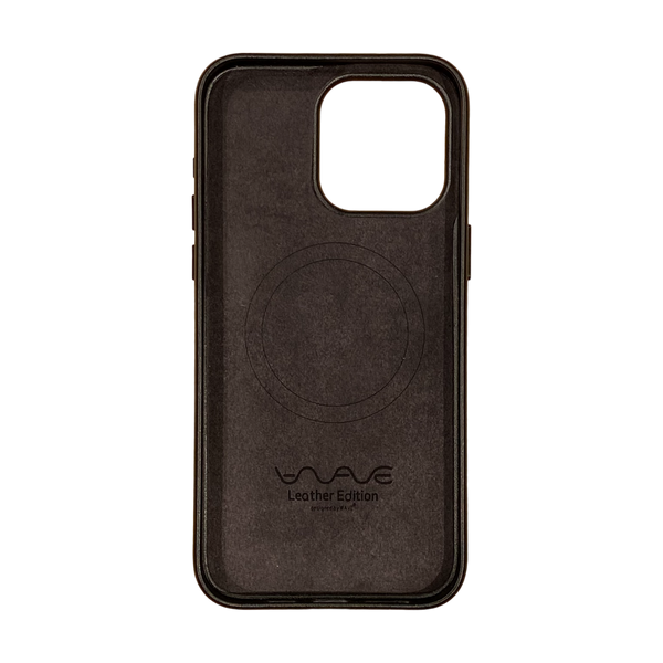 Чохол WAVE Premium Leather Edition Case with Magnetic Ring iPhone 15 Pro Max (midnight) 00000007311 фото