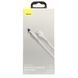 Кабель Baseus Lightning Zinc Magnetic 2.4A/1m White 00000001867 фото 2