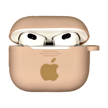 Чохол for AirPods 3 SILICONE CASE Pink sand 00000005244 фото