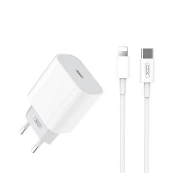 МЗП XO L91 USB-C + Lightning 25W/1 (Белый) 00000008547 фото