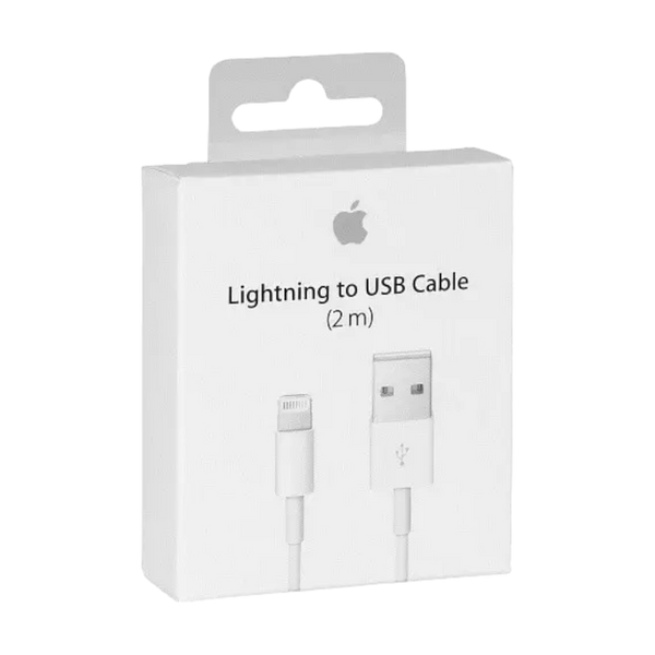 Кабель Apple Lightning 2m white 00000005853 фото