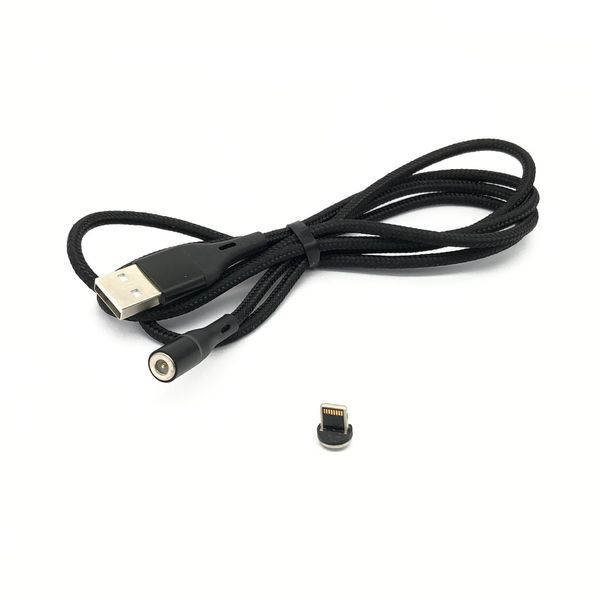 Кабель BOROFONE BU16 Skill magnetic for Lightning 2.4A/1.2m black 00000001876 фото