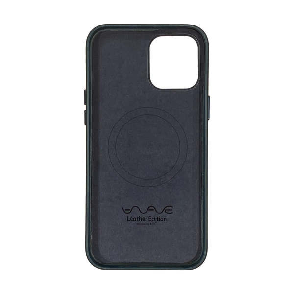 Чехол WAVE Premium Leather Edition Case with Magnetic Ring iPhone 12 Pro Max Baltic blue 00000007297 фото