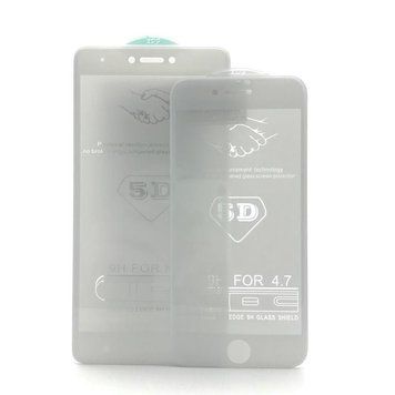 Захисне скло 5D Strong for iPhone 6 white тех.упак 00000001320 фото