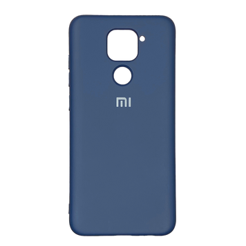 Чехол Silicone Case Full for Xiaomi Redmi Note 9 Navy Blue 00000006374 фото